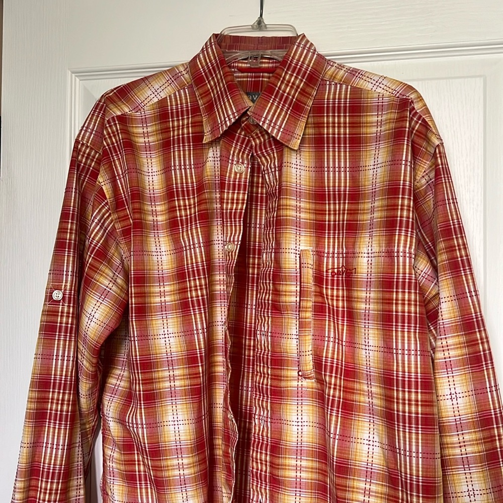 Vintage Orvis Trout Bum Plaid Fishing Shirt